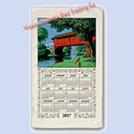 linen calendar towels