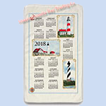 linen calendar towels