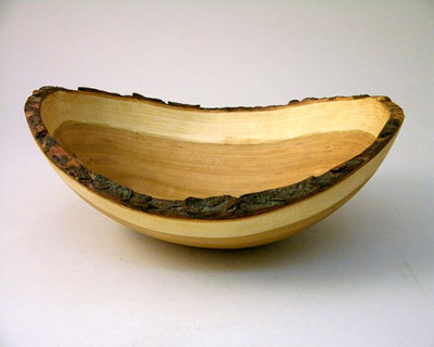 13 Inch Cherry Oval Bowl