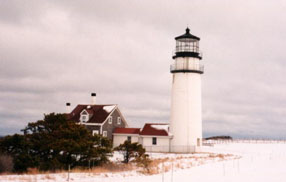 Photograph of Highland Lighthouse in Truro