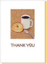 Ivy Arts Donut Thank You Note