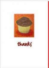 Ivy Arts Cupcake Thank You Note