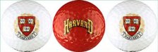 Sleeve of Harvard Golf Balls