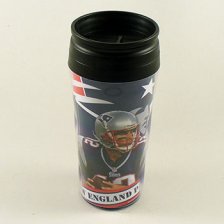 New England Patriots Travel Mug