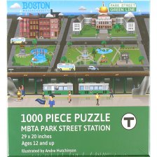 MBTA Park Street Station 1000 Piece Puzzle
