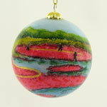 Cranberry Harvest Ball Ornament back