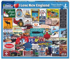 I Love New England Jigsaw Puzzle