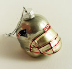 New England Patriots Helmet Ornament