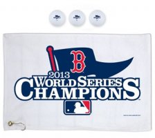 Boston Red Sox 2013 World Series Champions Golf Gift Set