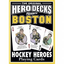 Boston Bruins Hockey Heroes Playing Cards