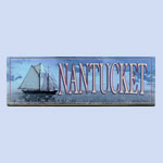 Nantucket Blue Sign