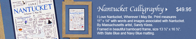 Nantucket Calligraphy