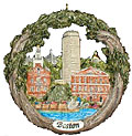 Boston Ornament