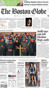 Boston Globe Front Page