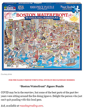 Boston Waterfront Jigsaw Puzzle