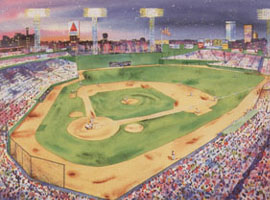 Fenway Park lithograph