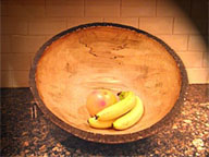 Spaulted Maple Round Bowl