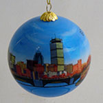 Boston ornament