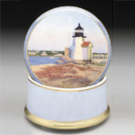 Brant Point Light Porcelain Box