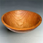 10 Inch Round Cherry Bowl