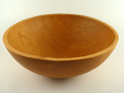 13 Inch Round Cherry Bowl