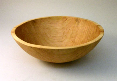 18 Inch Round Cherry Bowl