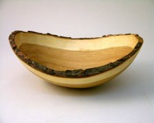 10 Inch Cherry Oval Bowl