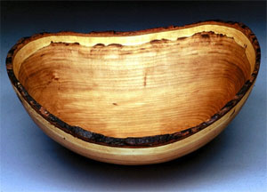 15 Inch Cherry Oval Bowl