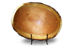 18 Inch Cherry Oval Bowl