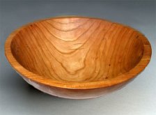 10 Inch Round Cherry Bowl