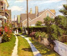 Summer Roses, Nantucket - Boxed Print