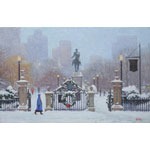 Arlington Street Gate in Winter