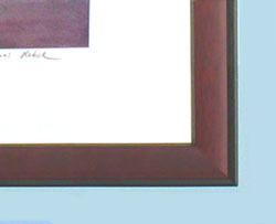 Mahogany Frame  for Thomas Rebek Prints