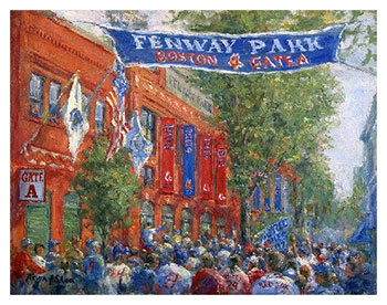 Fenway Faithful Art Print