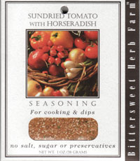 Sundried Tomato with Horseradish Dip Mix