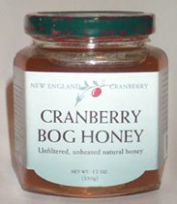 Pure New England Bog Cranberry Honey