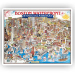 Boston Waterfront Jigsaw Puzzle