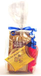 Boston gift items in cellophane bag with bow