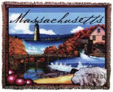 Large Massachusetts Throw