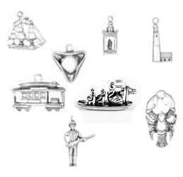 Individual Silver Charms or Pendants