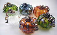 Luke Adams Glass Pumpkins