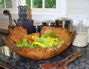 Spencer Peterman Cherry Burl Bowl