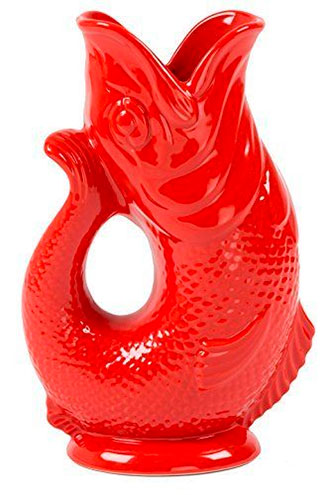 Red Gluggle Jug Extra Large