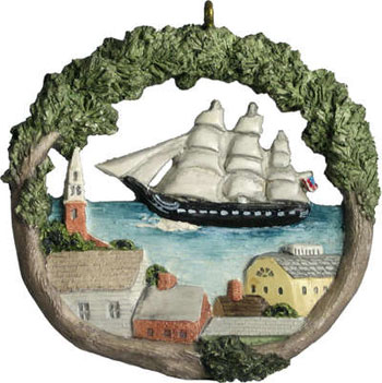 USS Constitution AmeriScape Ornament