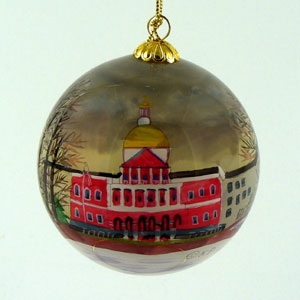 Boston State House Ball Ornament