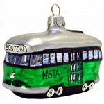 Boston MBTA Trolley Landmark Ornament