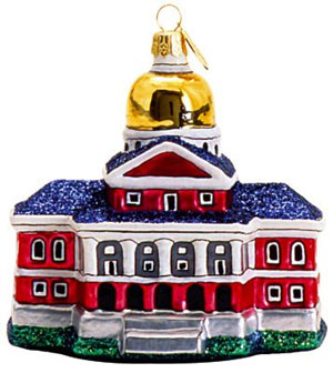 Boston Massachusetts State House Landmark Ornament