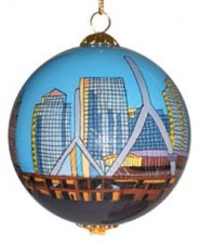 Zakim Bridge Ball Ornament