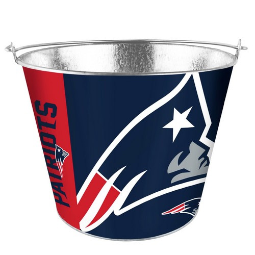 New England Patriots 5 Quart Pail