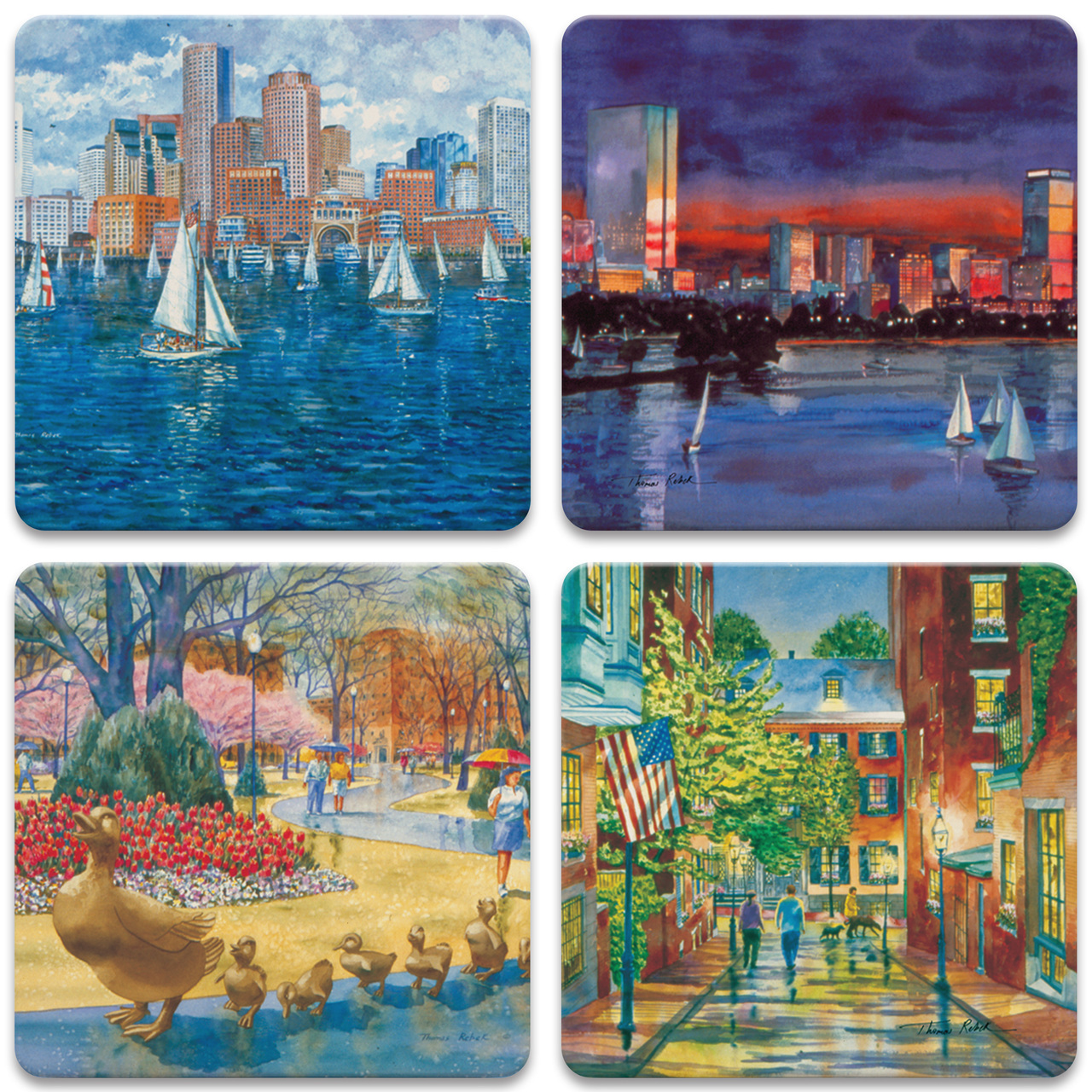 Coasterstone Rebek Boston Coasters